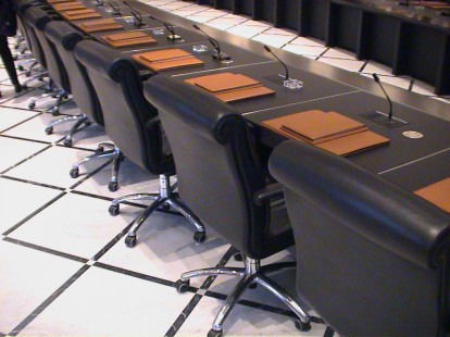 delegates chairs